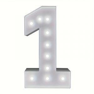 Metal Marquee Number 1