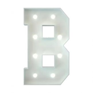 Metal Marquee Letter B
