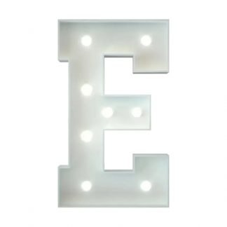Metal Marquee Letter E