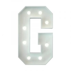 Metal Marquee Letter G