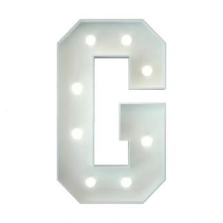 Metal Marquee Letter G