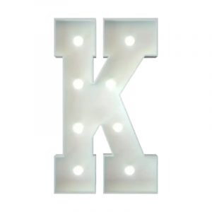 Metal Marquee Letter K