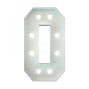 Metal Marquee Letter O