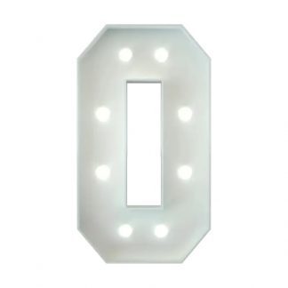 Metal Marquee Letter O