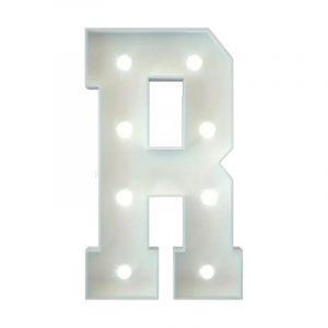 Metal Marquee Letter R