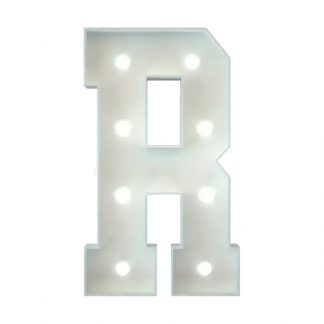 Metal Marquee Letter R