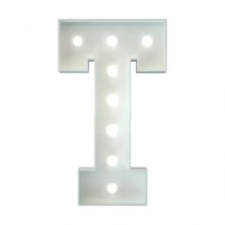 Metal Marquee Letter T