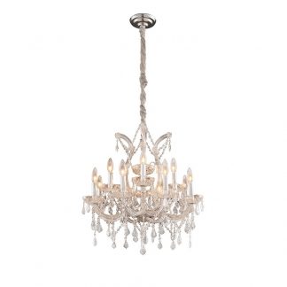 Gold Crystal Chandelier 12 lights