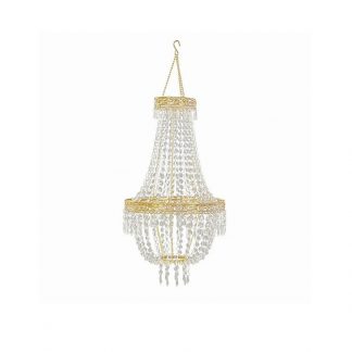 Empire Style Crystal Chandelier